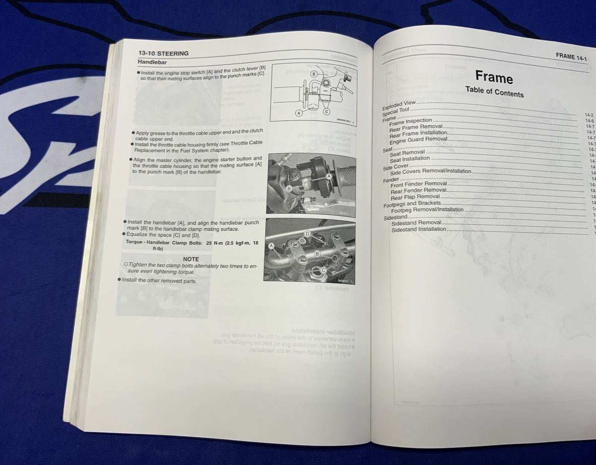 Kawasaki KLX140/L Service Manual 2008-2009 OEM 99924-1390-02