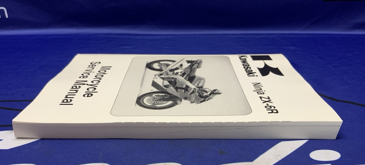 Kawasaki Ninja ZX-6R Service Manual 2000-2005 OEM 99924-1254-04