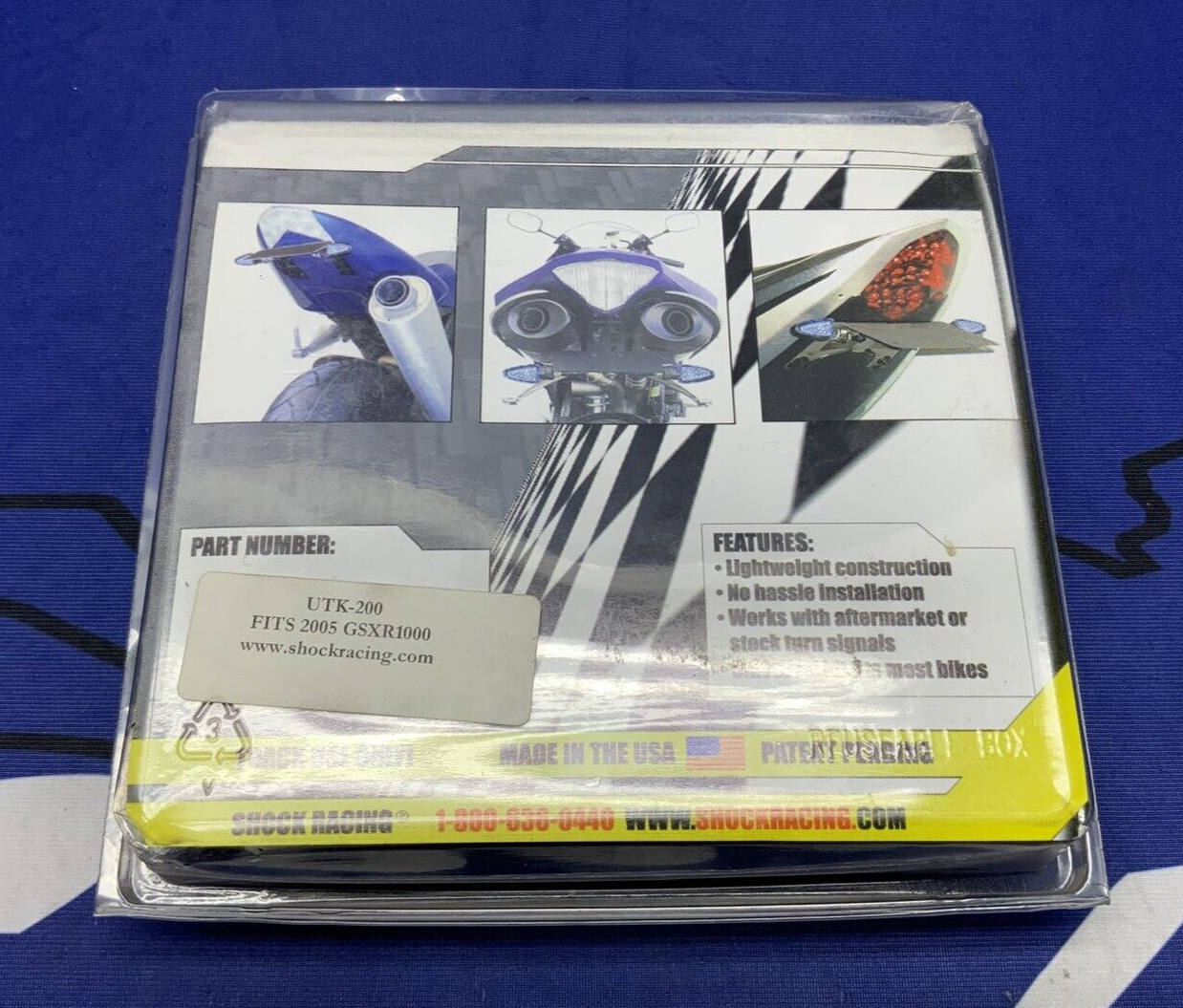 Shock Racing Fender Eliminator Kit GSXR 1000 2005 UTK-200