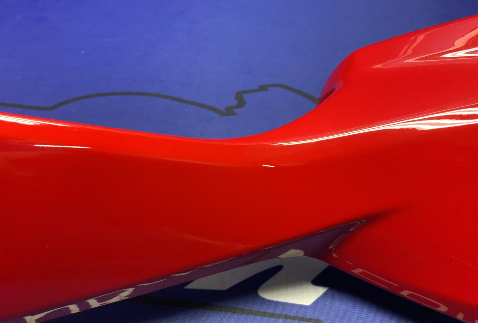 MV Agusta Right Side Tail Panel (Red) F3R/RR 2021, 2023 OEM 8000C9624