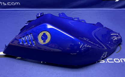 Yamaha Right Tank Fairing (Blue) YZF-R7 2022-2025 OEM BEB-24139-00-P0