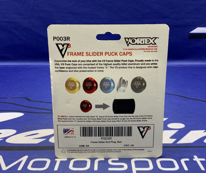 Vortex Racing Slider Plug (Red) P003R