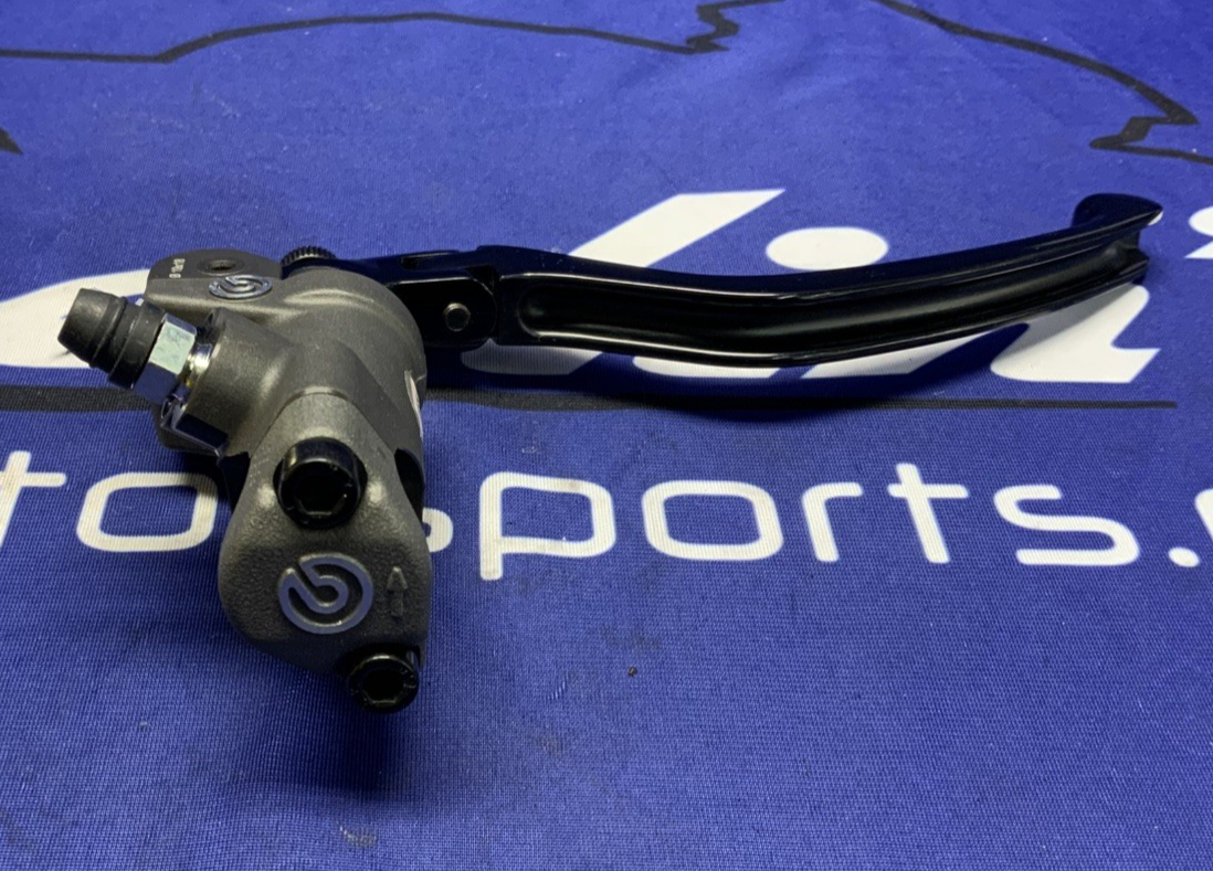 Brembo 19x18 GP MK2 Series Brake Master Cylinder w/ Folding Lever 110476075