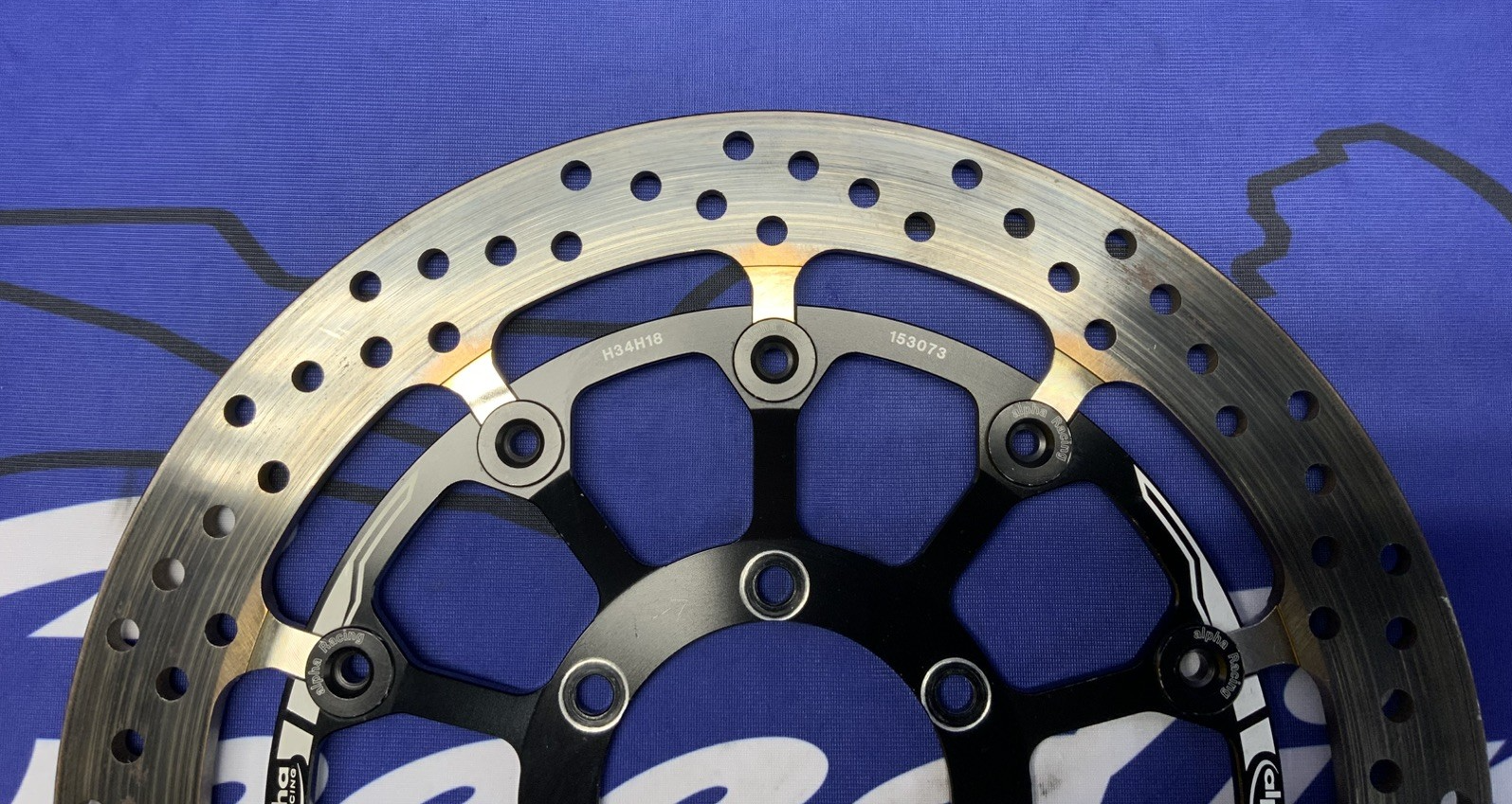 Alpha Racing 320x7mm EVO Brake Rotor Set BMW M1000RR 2021-2025 3411B303C02
