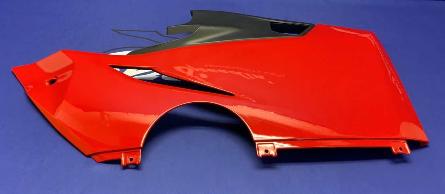 Ducati Left Lower Fairing (Anniversary Red) Panigale V4 2021 OEM 48019275BA-1