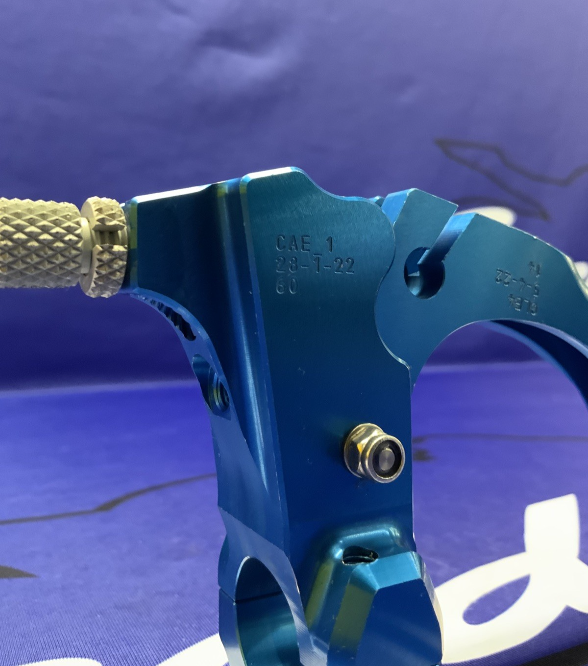 Beringer Aerotec Clutch Lever Assembly (Blue) CC-4BL