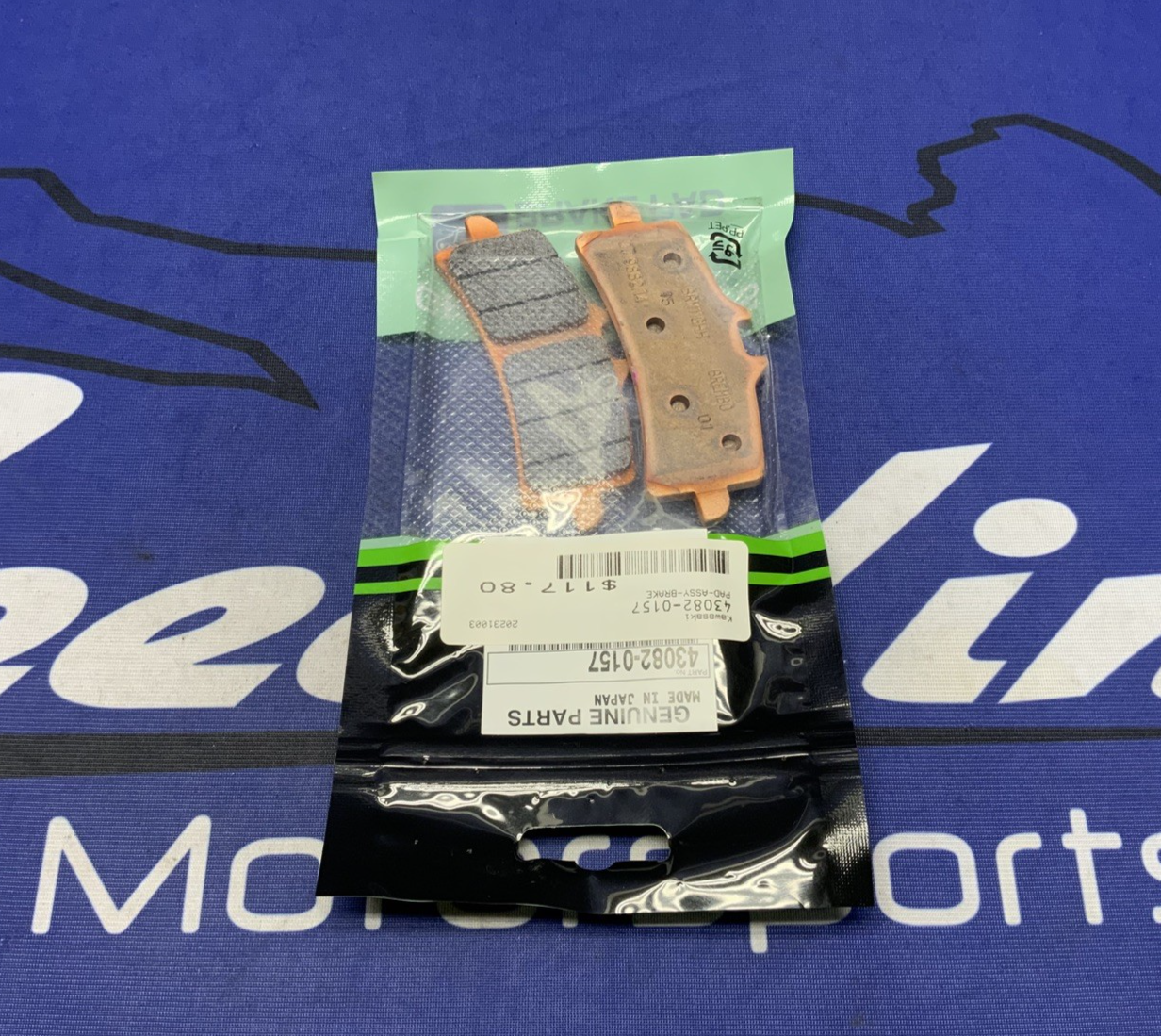 Kawsaki Brake Pat Set ZX-10R/RR 2017-2025 OEM 43082-0157