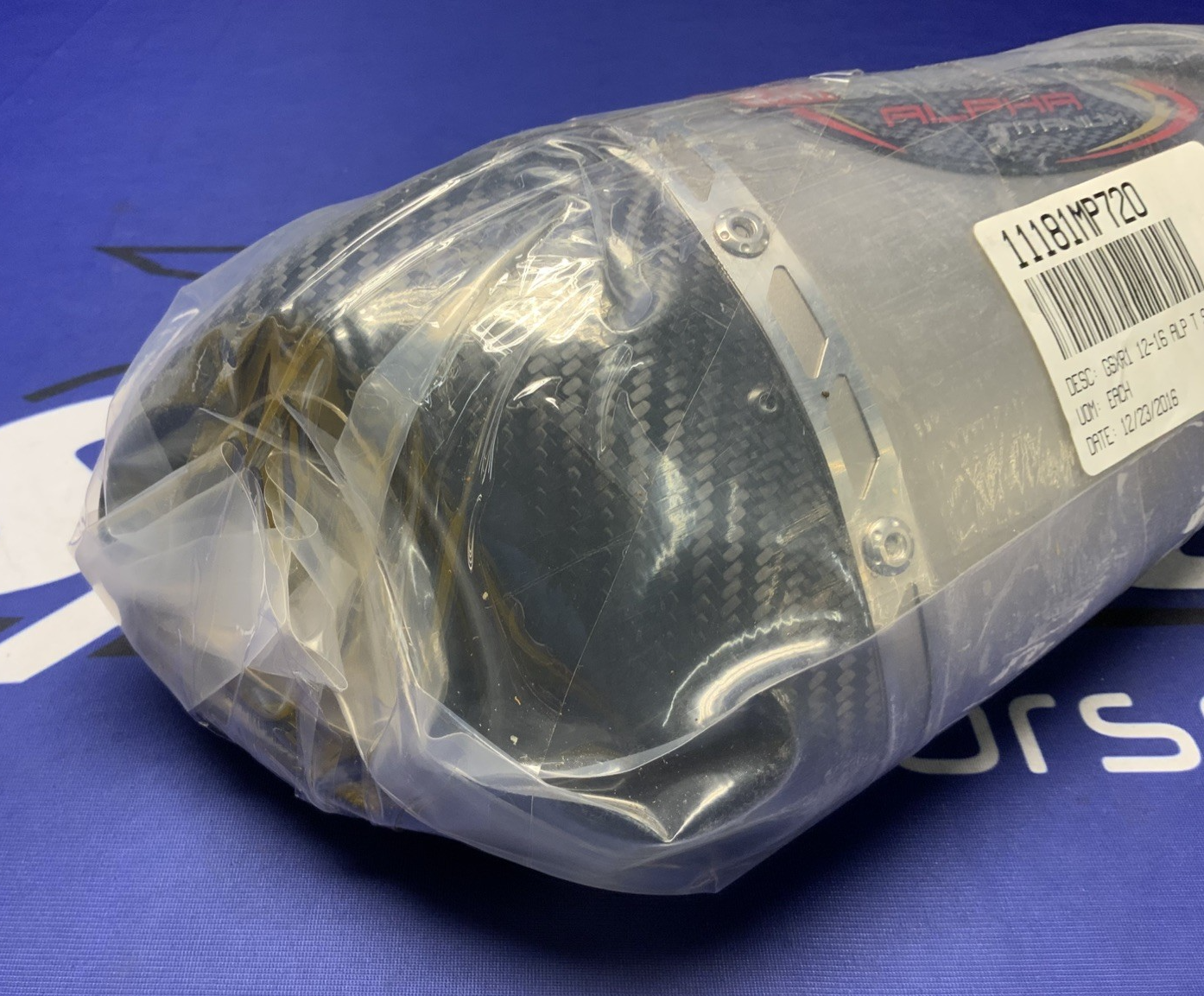 Yoshimura Alpha T Slip-On Titanium Muffler GSXR 1000 2012-2016 11181MP720