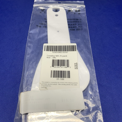 Oakley MX O-Frame Goggle Standard Crowbar Tear Offs (25 Pack) 01-188