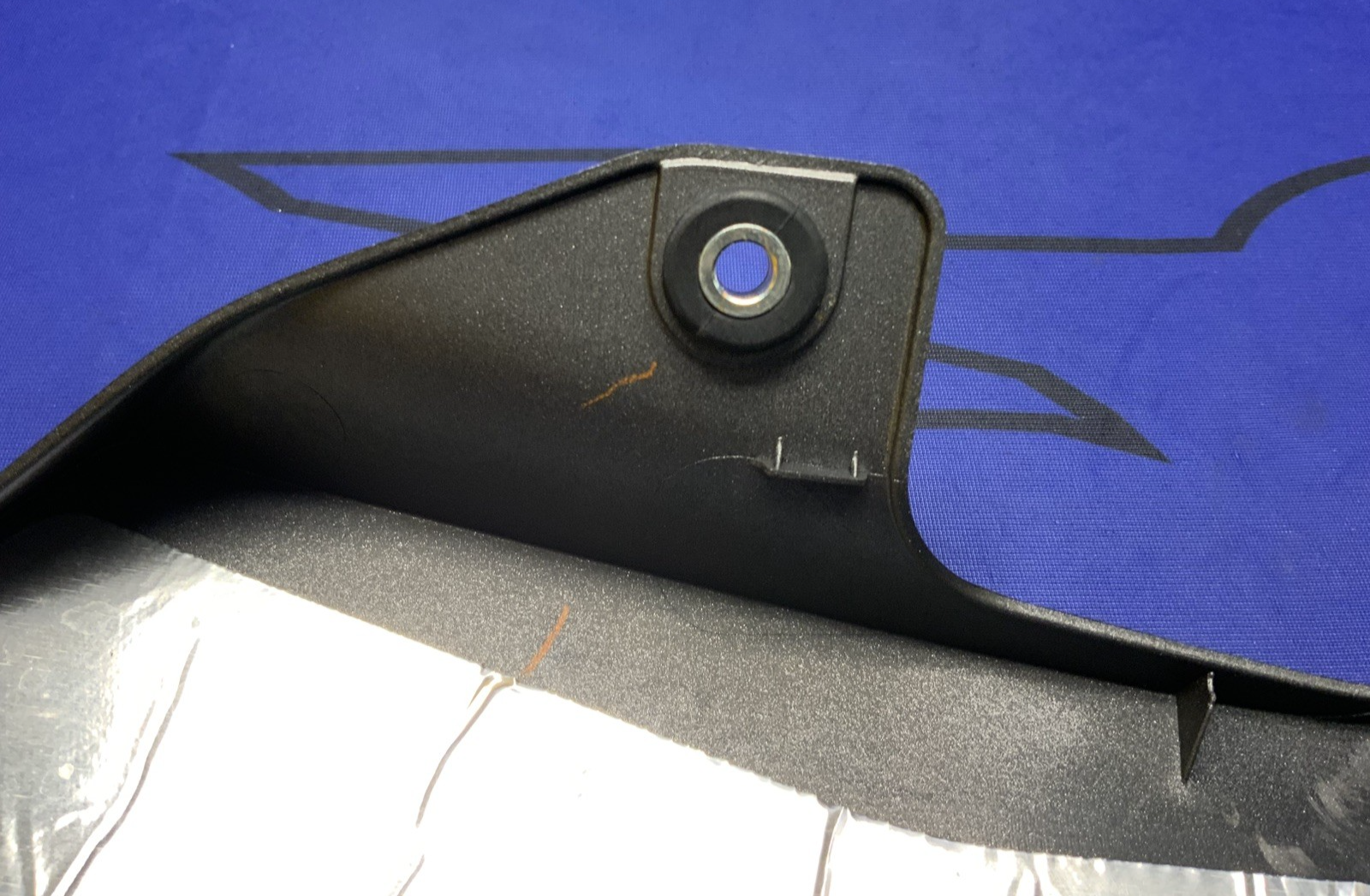 Yamaha Left Lower Fairing (Dark Gray) YZF-R6 2017-2024 OEM BN6-28385-00-P2