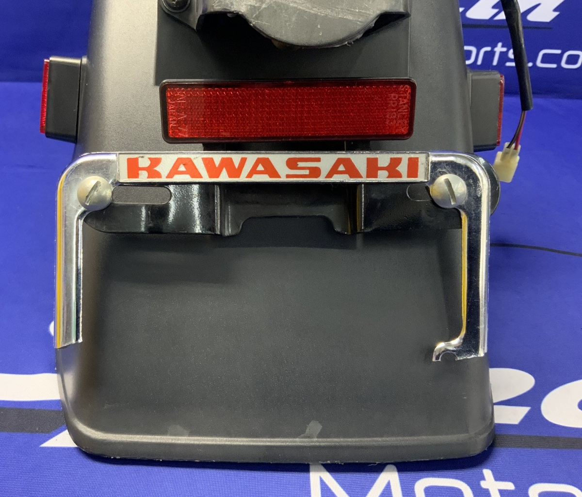 Kawasaki Rear Fender Guard W/ Lights Assembly ZX1000A 86-87 OEM 35023-1134-6Z