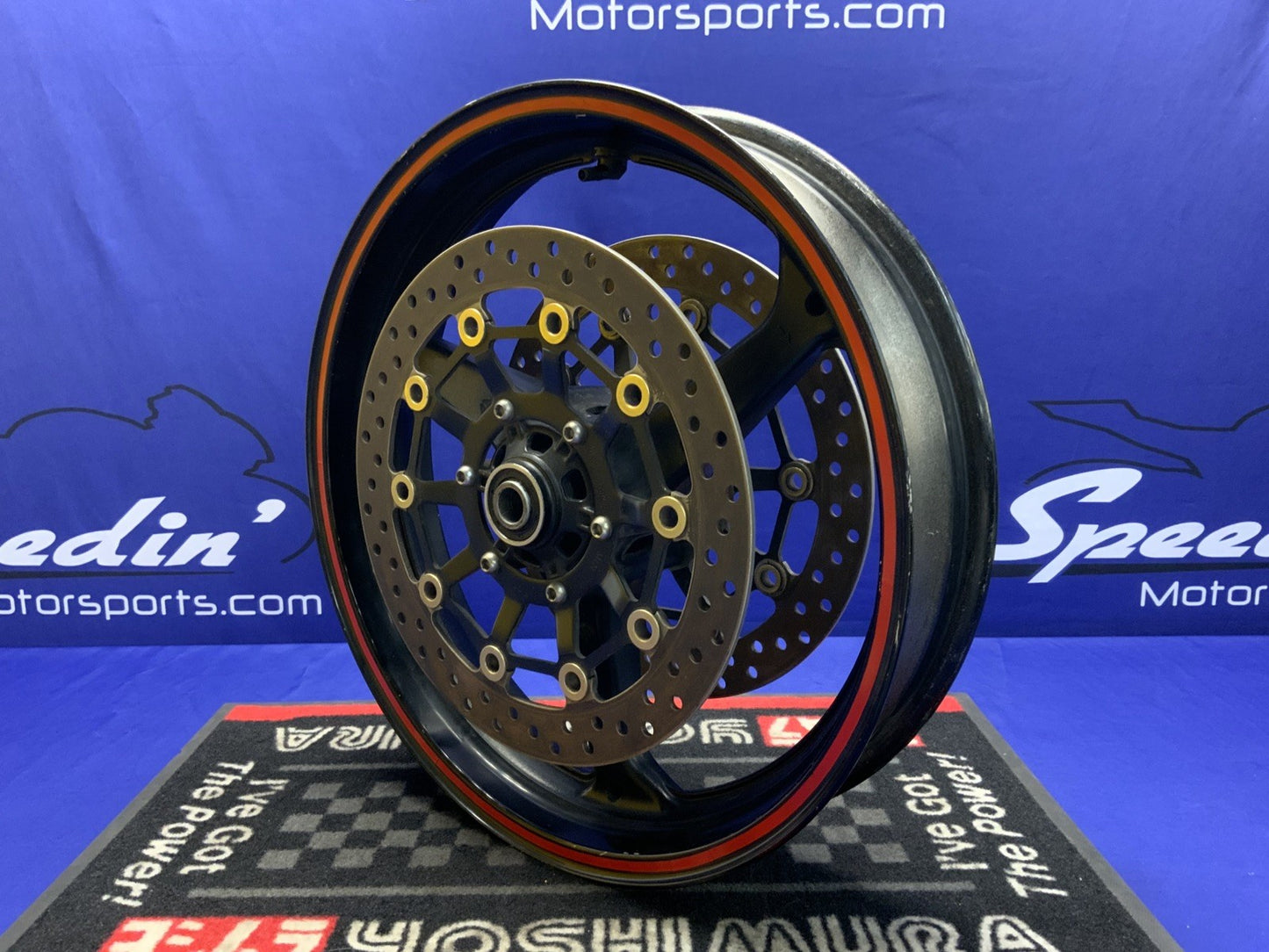 Honda Front Wheel W/ Rotors CBR 600RR 2007-2011 OEM 44650-MFJ-305ZA