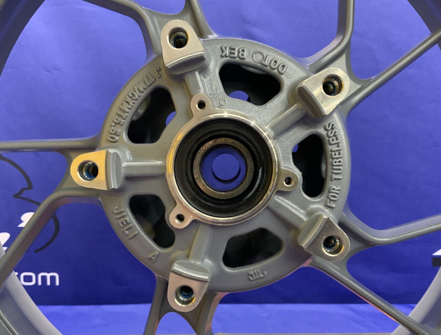 Suzuki Rear Wheel (Matte Gray) GSX-8R 2024-2026 OEM 64111-25L00-QZP-1