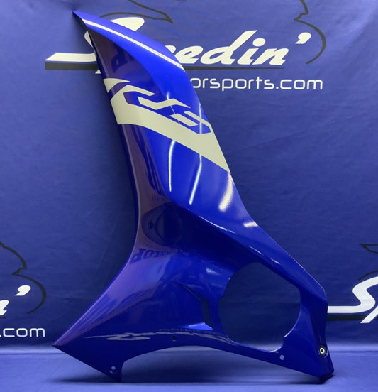 Yamaha Left Lower Fairing (Blue) YZF-R6 2017-2024 OEM BN6-W283U-90-P0