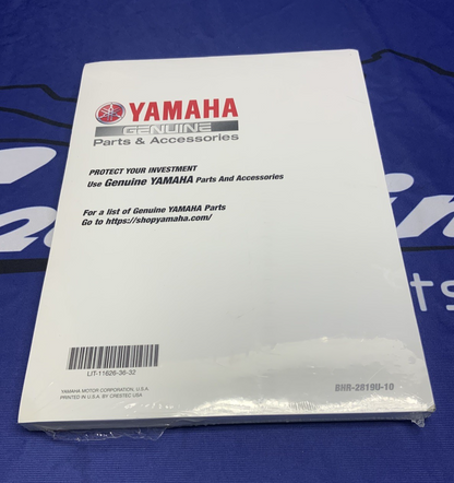 Yamaha Owners Service Manual YZ450F 2023 OEM LIT-11626-36-32