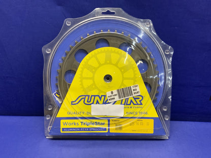 Sunstar Aluminum Sprocket Suzuki GSX-R 600/750 2001-2009 520 47 Tooth 5-349747