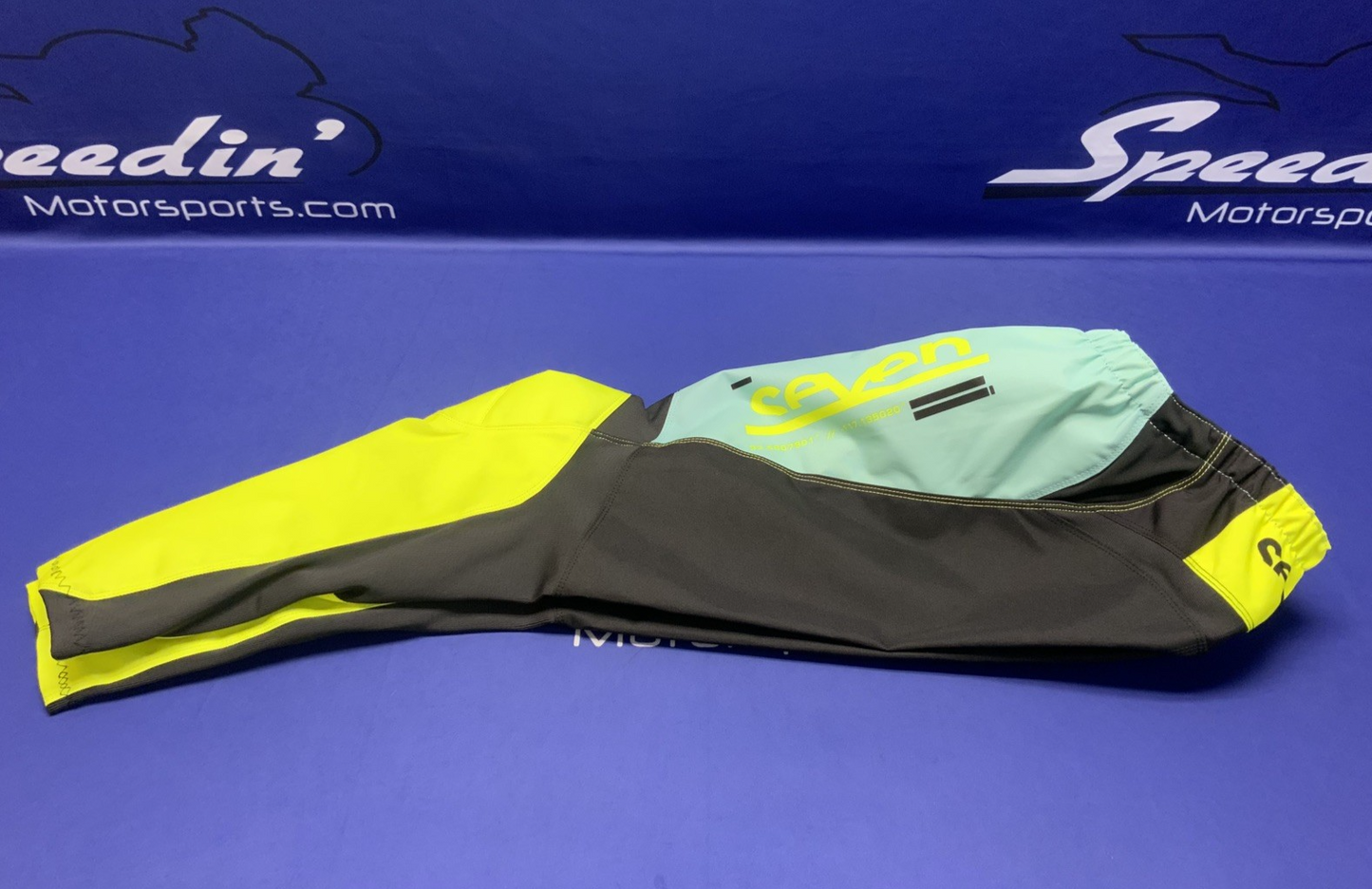 Seven Vox Aperture Pants Flo Yellow/ Blue (Size 30) 2330081-740-30