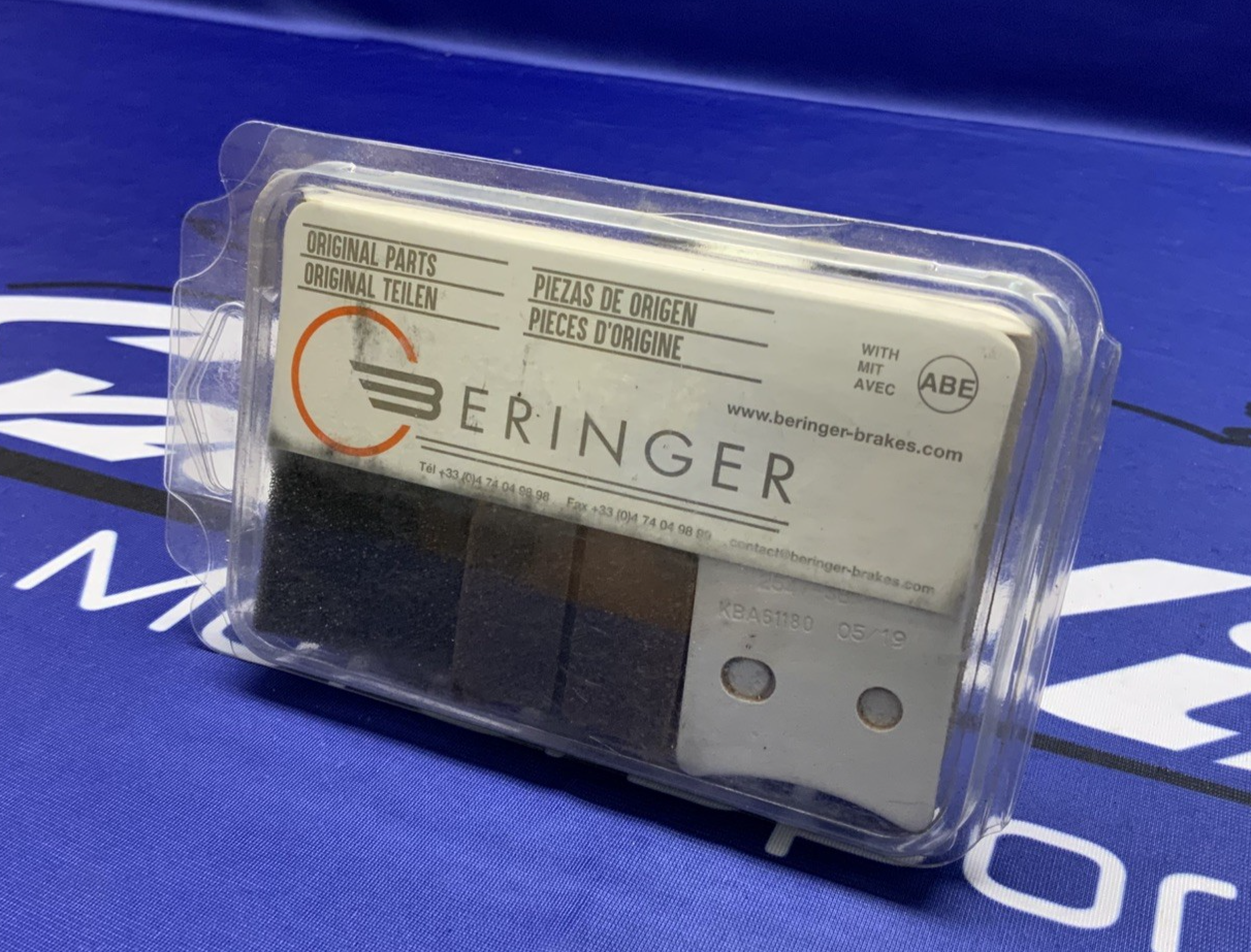 Beringer 2D1 2-Piston Rear Caliper Brake Pad Pair 2547S