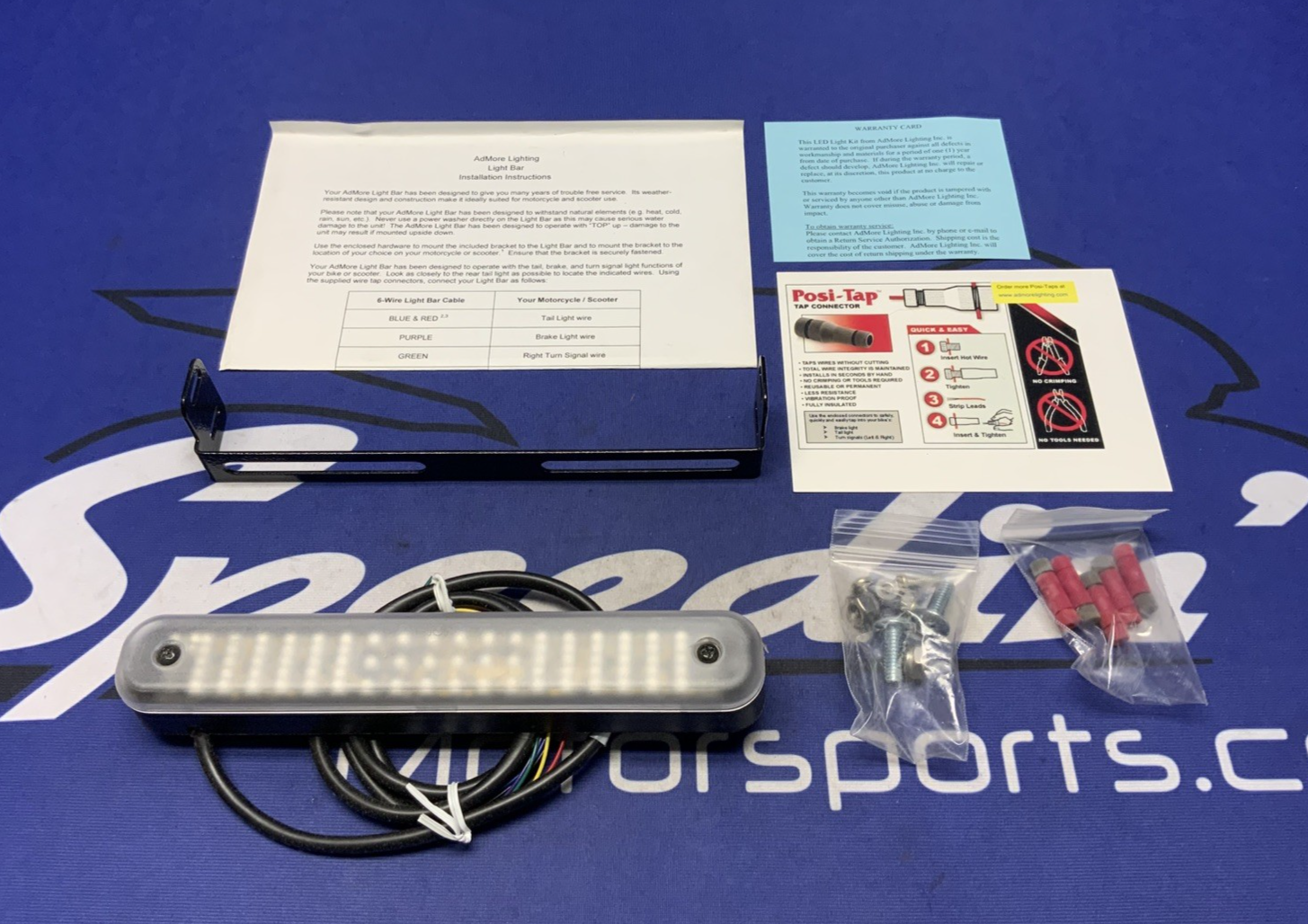 Admore Lighting Brake Light Assembly GSXR 600/750 1996-2006 LED5420-SMT-TS