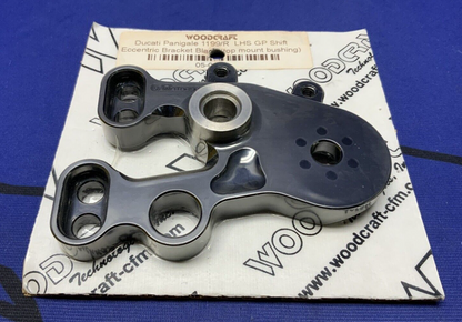 Woodcraft Left Shift Eccentric Bracket 1199 Panigale/S 2012-2014 05-0646L