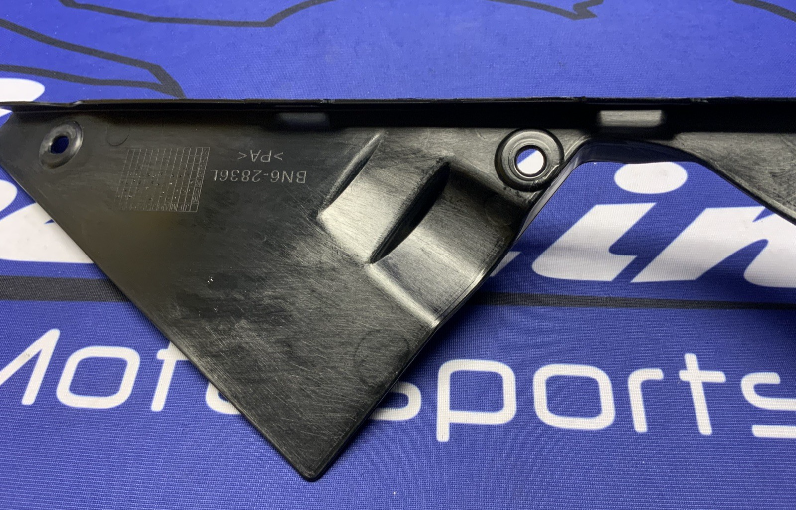 Yamaha Left Inner Cooling Fan Trim YZF-R6 2017-2024 OEM BN6-2836L-00-00-2