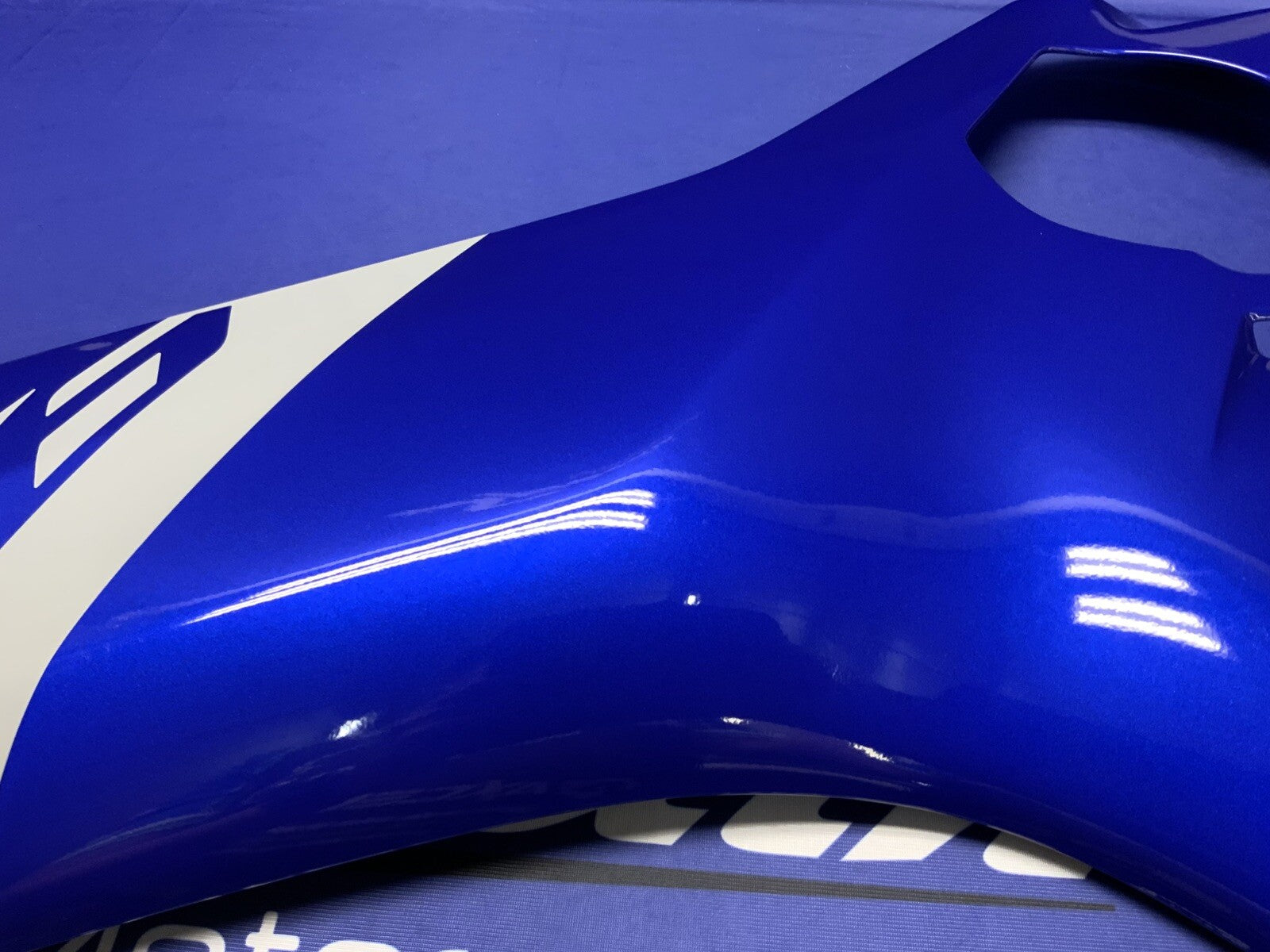 Yamaha Left Lower Fairing (Blue) YZF-R6 2017-2024 OEM BN6-W283U-90-P0