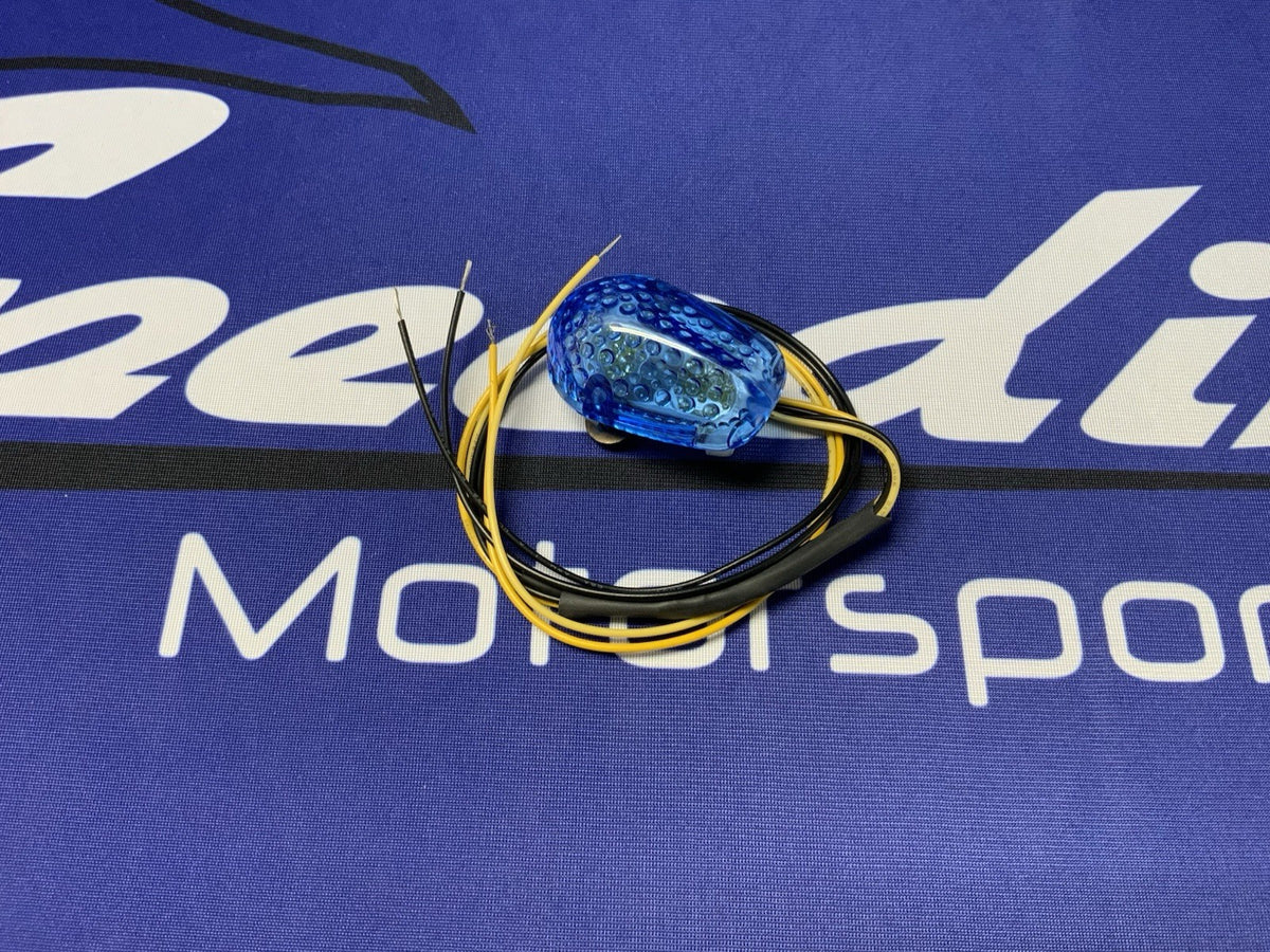 Cape Fear Blue Amber Lights ZX-6R 1998-2004 334-0164