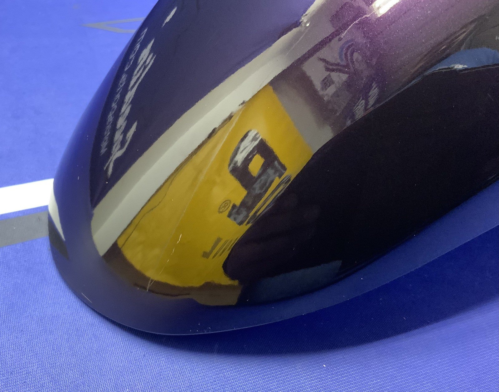 Kawasaki Front Fender Assembly Purple Vulcan 1500 2003 OEM 35040-1053-3F