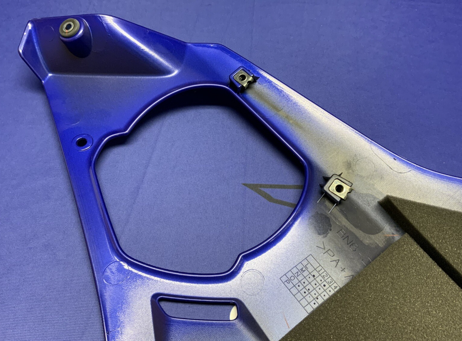 Yamaha Left Lower Fairing (Blue) YZF-R6 2017-2024 OEM BN6-W283U-90-P0
