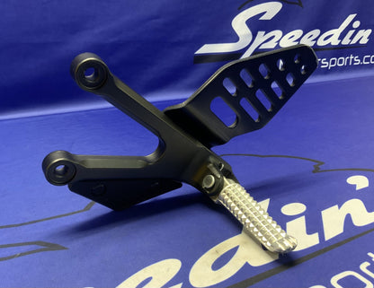 Yamaha Left Rearset (Black) YZF-R6 2012-2024 OEM 2C0-27442-10-00-1