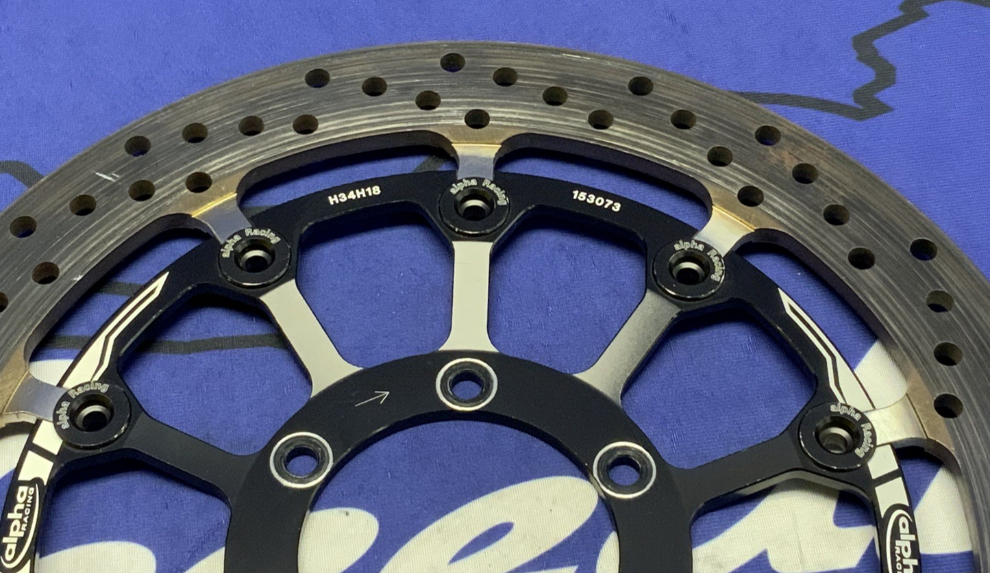 Alpha Racing Right Front Brake Rotor 320X6MM S1000RR 2019-2026 3411B202B02