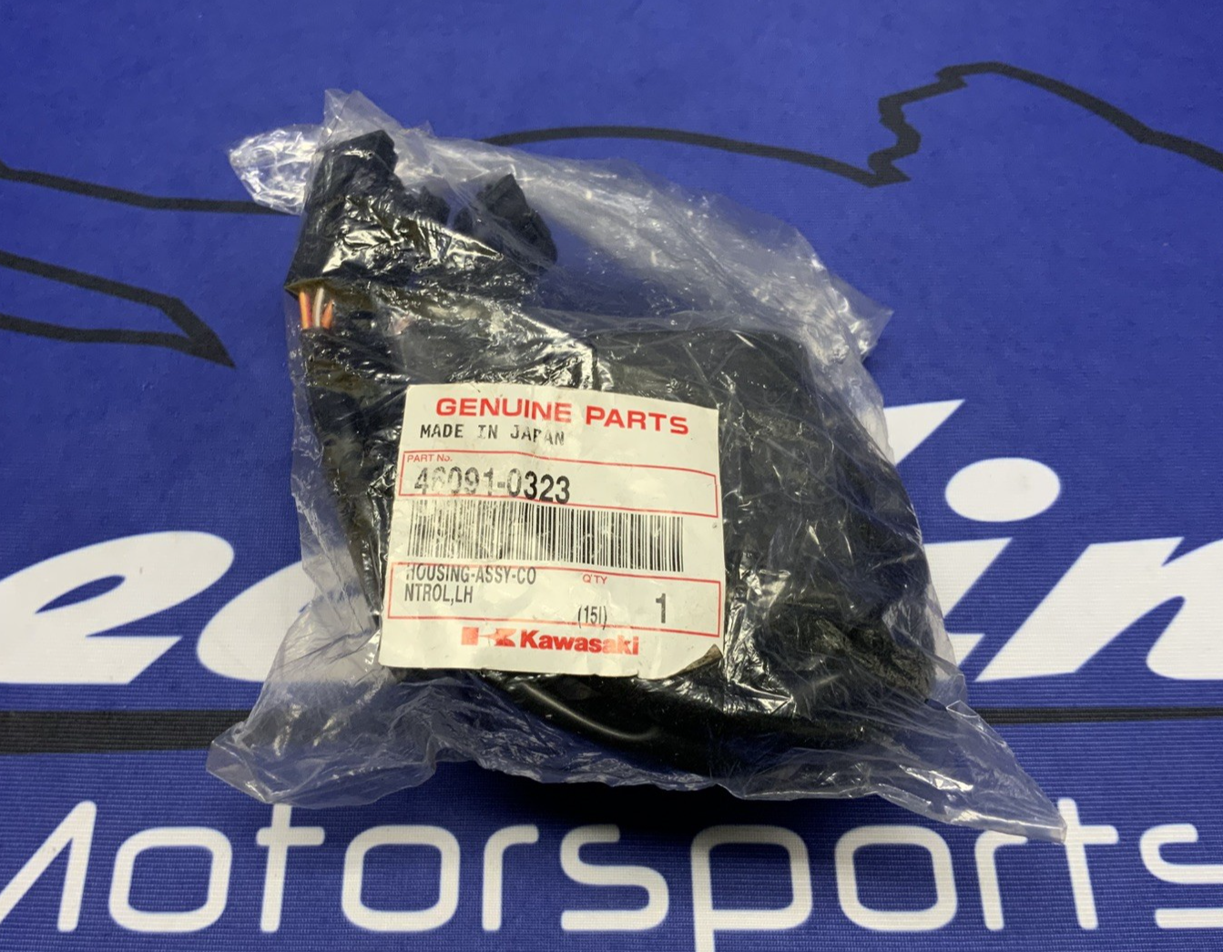 Kawasaki Left Handlebar Switch Assembly ZX-10R 2016-2020 OEM 46091-0323