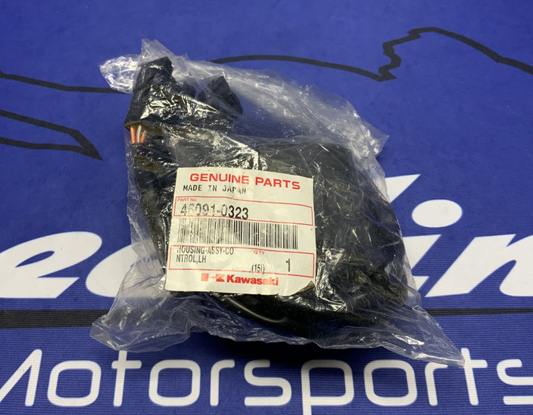 Kawasaki Left Handlebar Switch Assembly ZX-10R 2016-2020 OEM 46091-0323