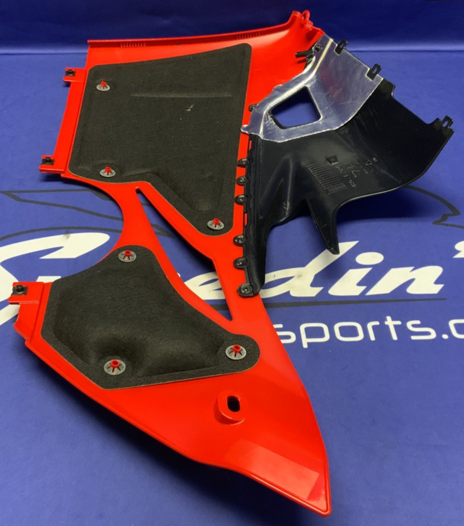 Ducati Left Lower Fairing (Anniversary Red) Panigale V4 19-20 OEM 48019275BT-1