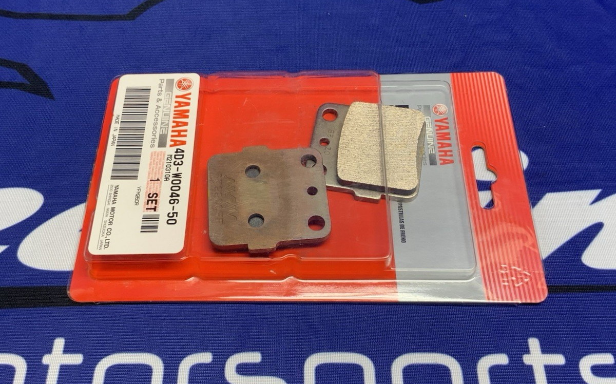 Yamaha Brake Pad Kit 2 Raptor 250 2008-2013 OEM 4D3-W0046-50-00