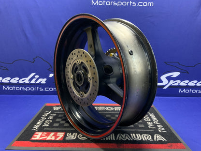 Honda Rear Wheel W/ Cush Drive/Rotor CBR600RR 2007-2013 OEM 42650-MFJ-305ZA