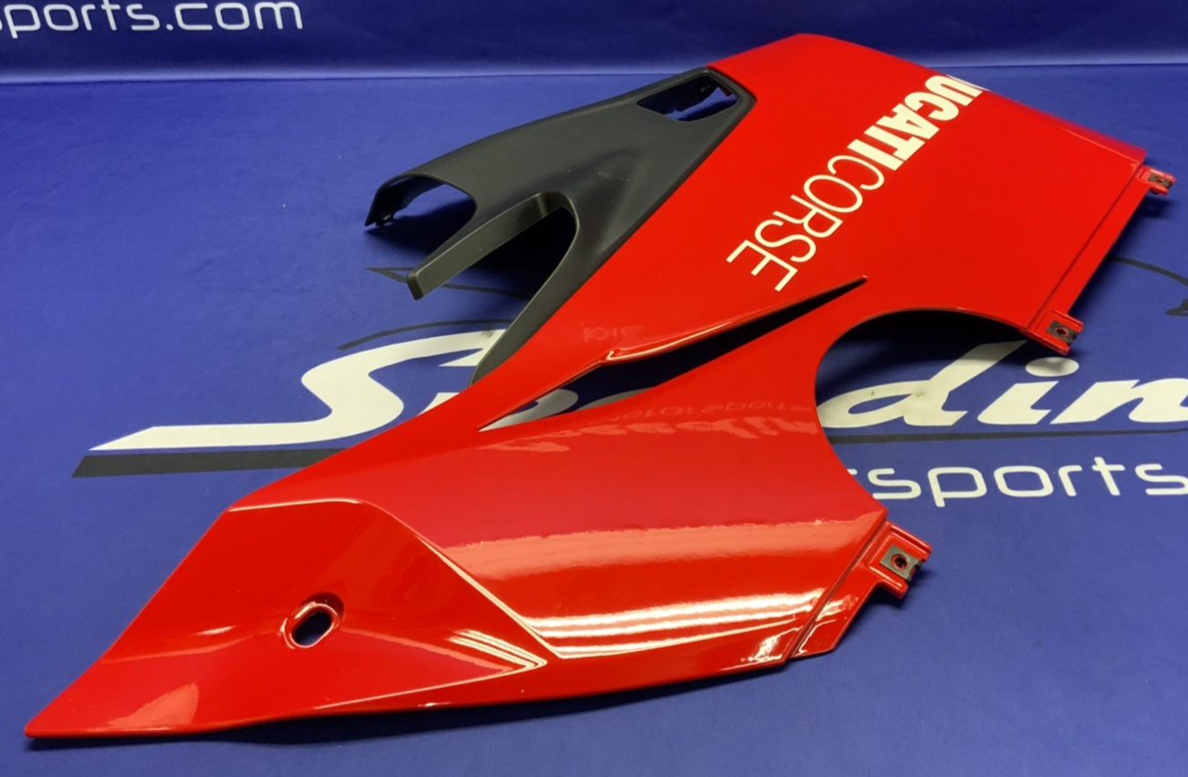 Ducati Left Lower Fairing (Red) Panigale V4 2020 OEM 48019275BT