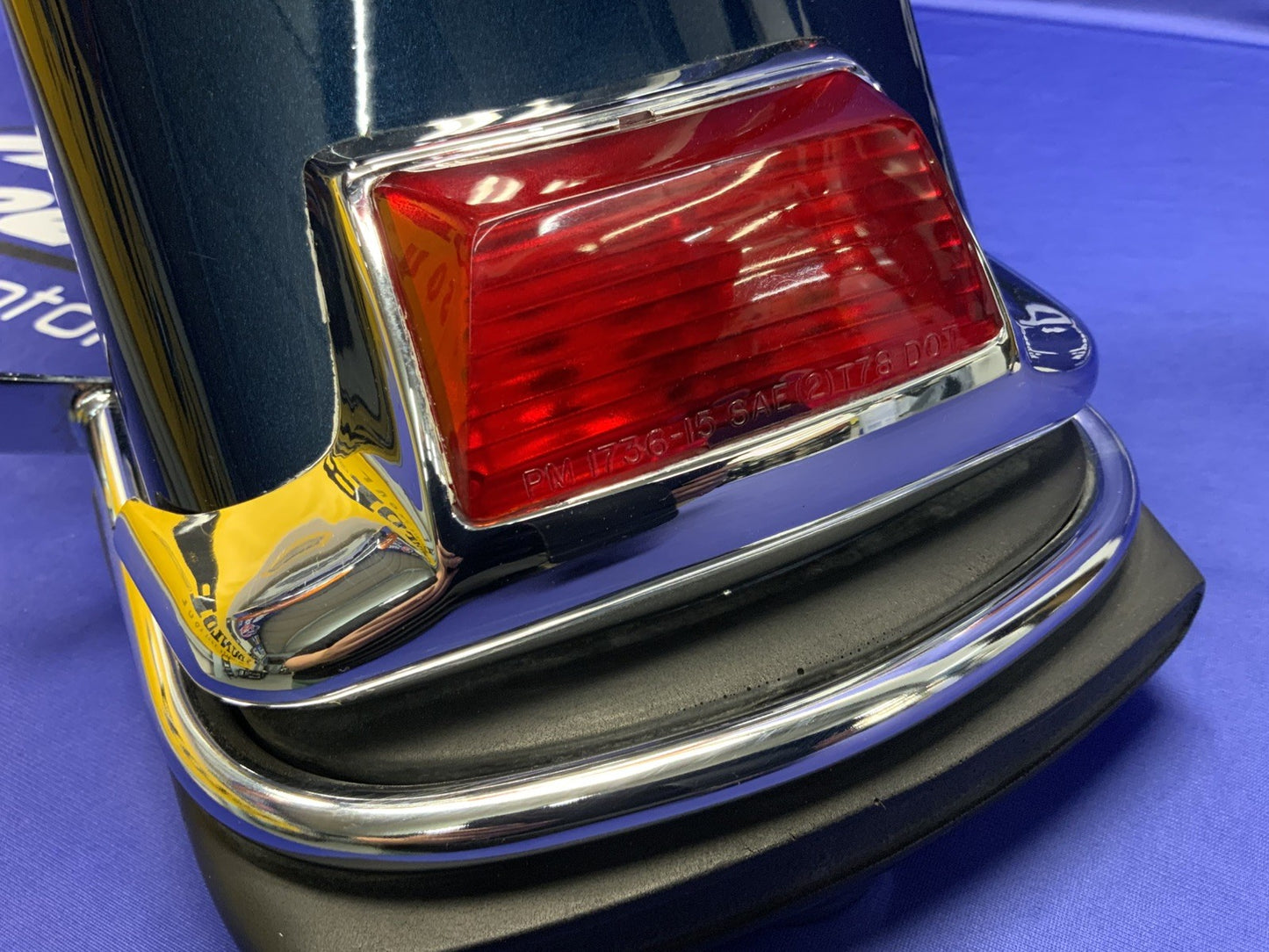 Harley Davidson Rear Fender (Luxury Blue) W/Lamps Electra Glide 97-03 59579-01XE