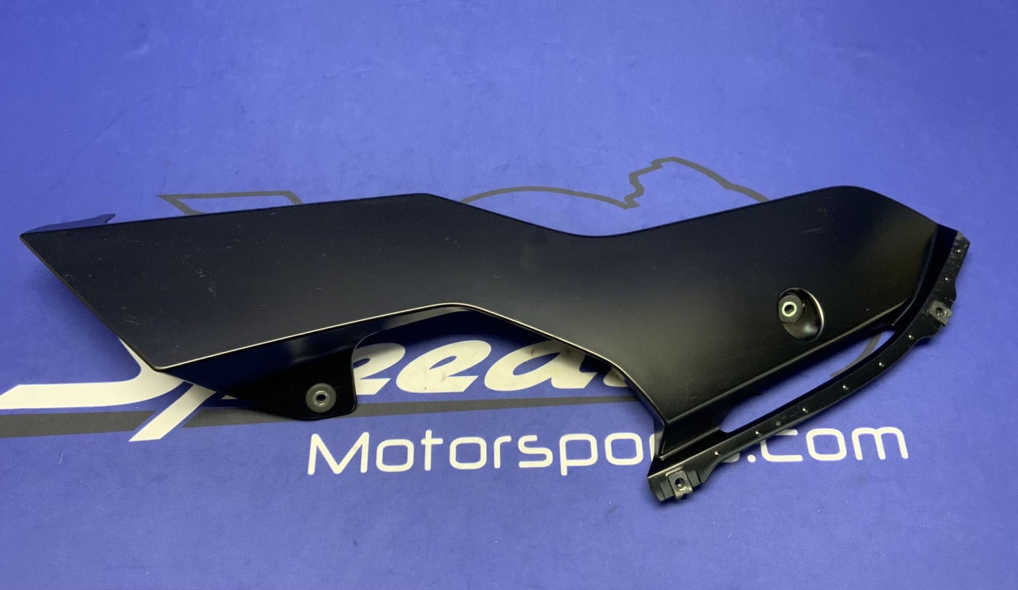 Yamaha Left Lower Fairing (Raven Black) YZF-R6 2017-2026 OEM BN6-28385-00-P1-2