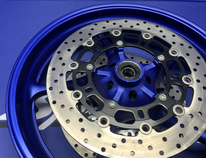 Yamaha Front Wheel Assembly (Blue) YZF-R6 2008-2016 OEM 5SL-25168-00-P3