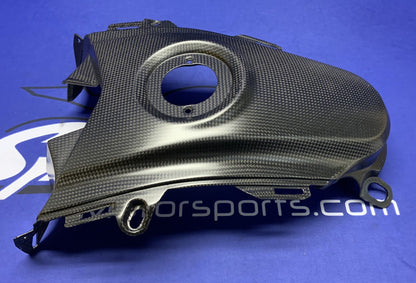 Ducati Carbon Tank Cover 1199 Panigale 2012-2013 OEM 96980151A