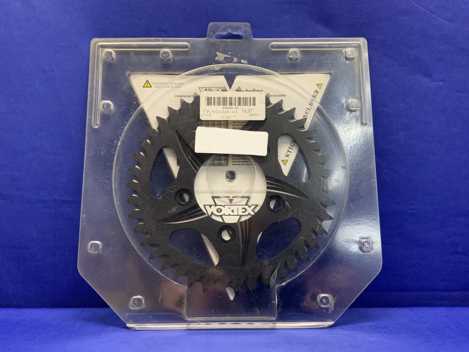 Vortex Racing Rear Sprocket Yamaha F5 Aluminum 520 42 Tooth 840AK-42