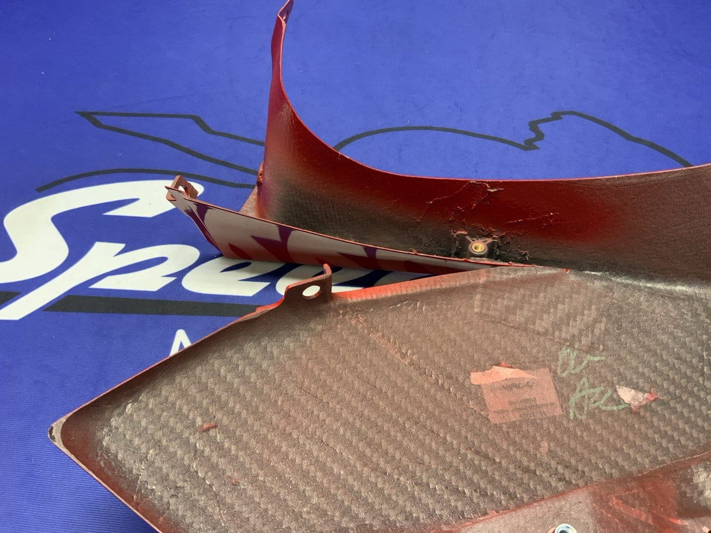 Energica Left Rear Tail Fairing (Red) EGO 2020-2026