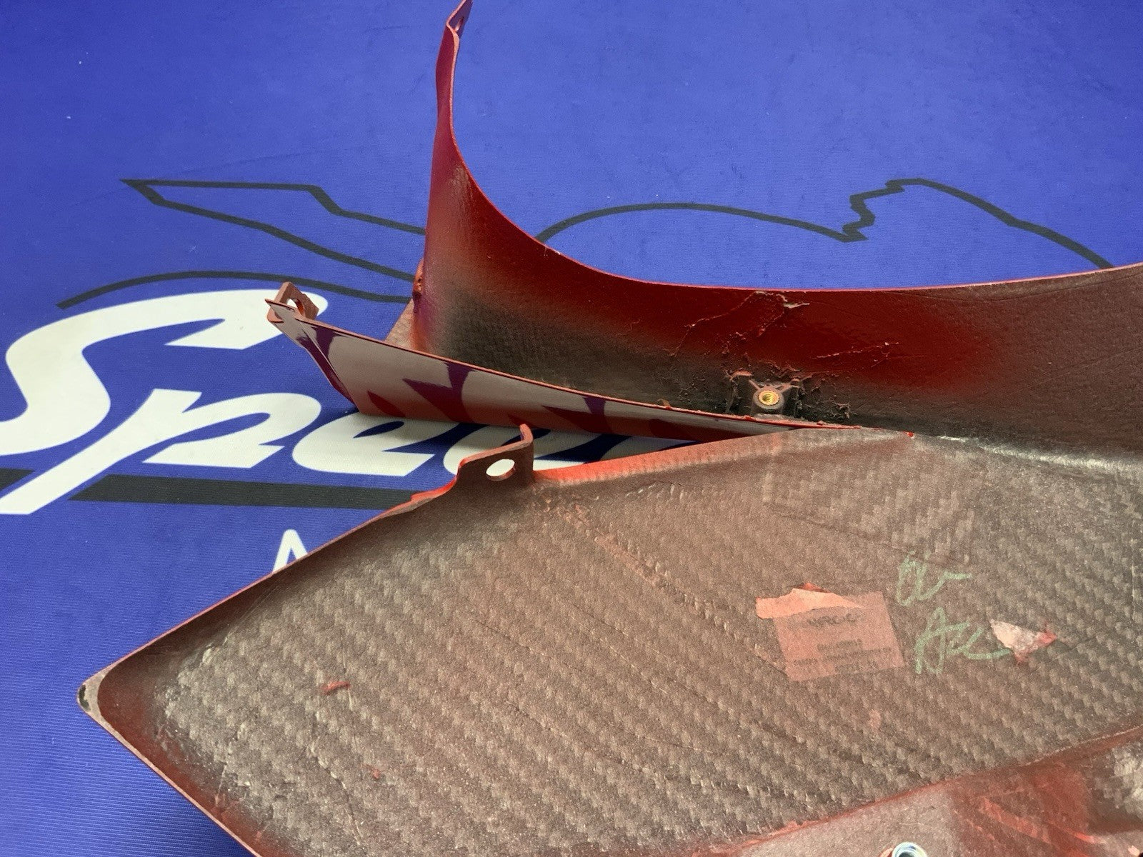 Energica Left Rear Tail Fairing (Red) EGO 2020-2026