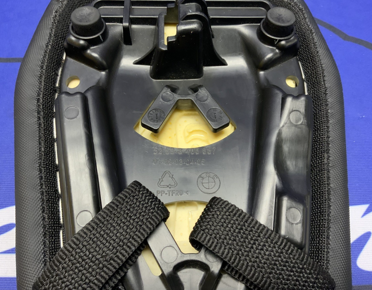 BMW Passenger Seat S1000RR 2019-2025, M1000RR 2021-2025 OEM 52538406687