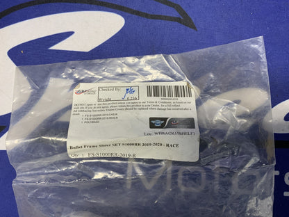 GB Racing Bullet Frame Slider Set S1000RR/M1000RR 2019-2026 FS-S1000RR-2019-R