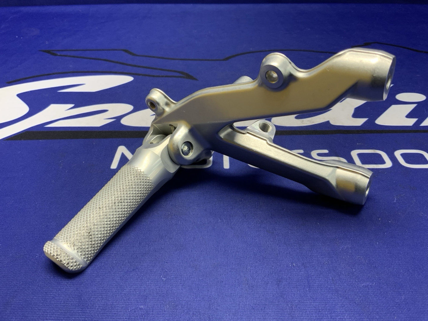 Ducati Right Rearset Bracket W/ Peg Panigale V2 2020-2024 OEM 82411871BA