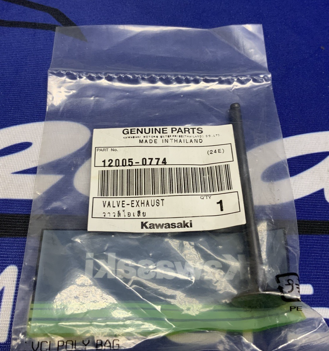 Kawasaki Exhaust Valve Ninja 250R 08-18 OEM 12005-0774