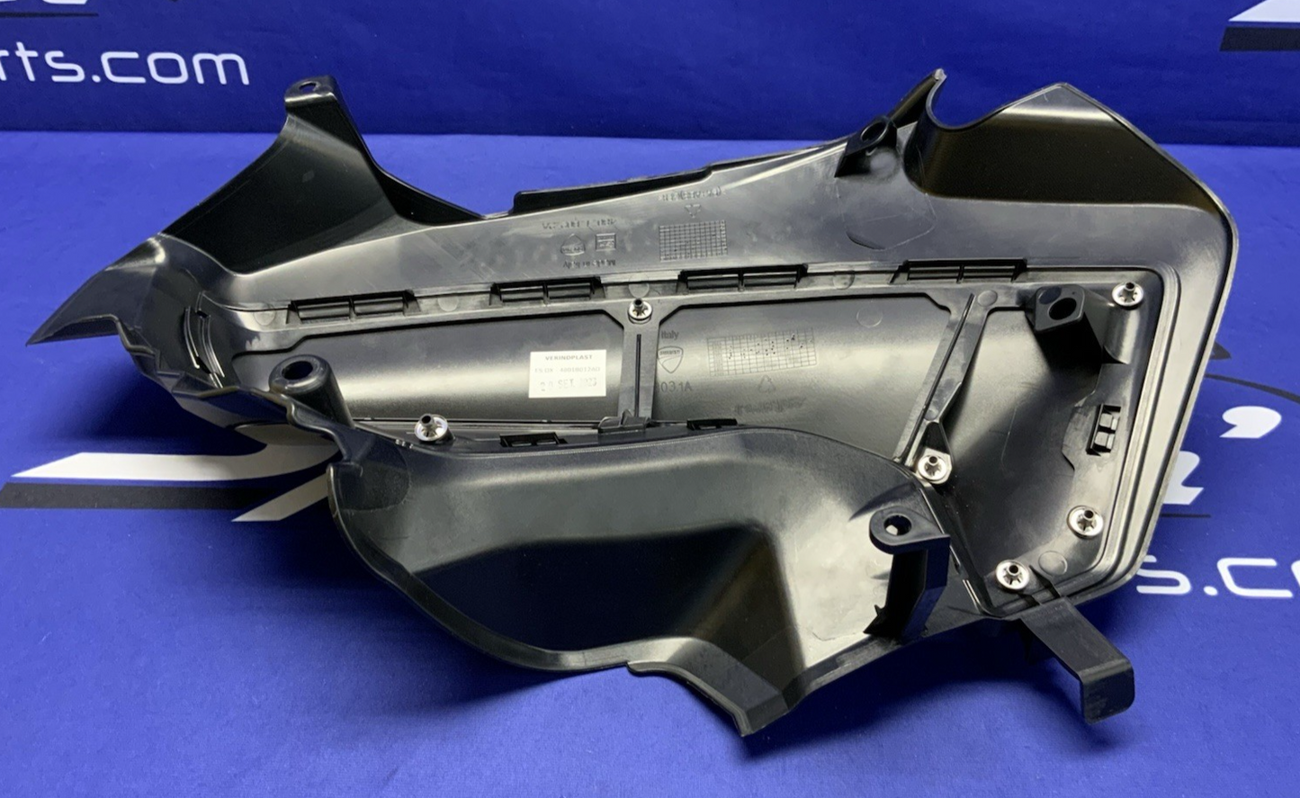 Ducati Right Tank Fairing (Thrilling Black) Panigale V2 2020-2025 OEM 4801B012AD