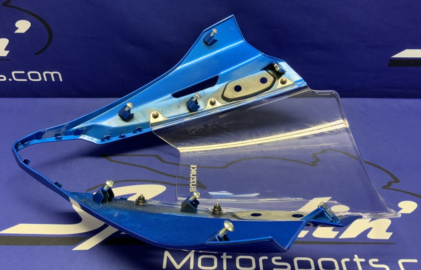 Suzuki Front Cowling W/ Windscreen(Triton Blue) GSX-8R 24-26 OEM 94410-25L01-6CX